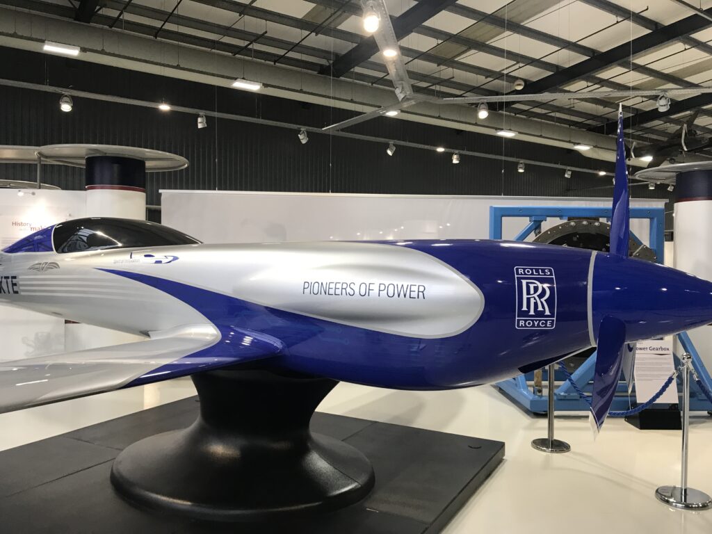 Spirit of Innovation Scale Model